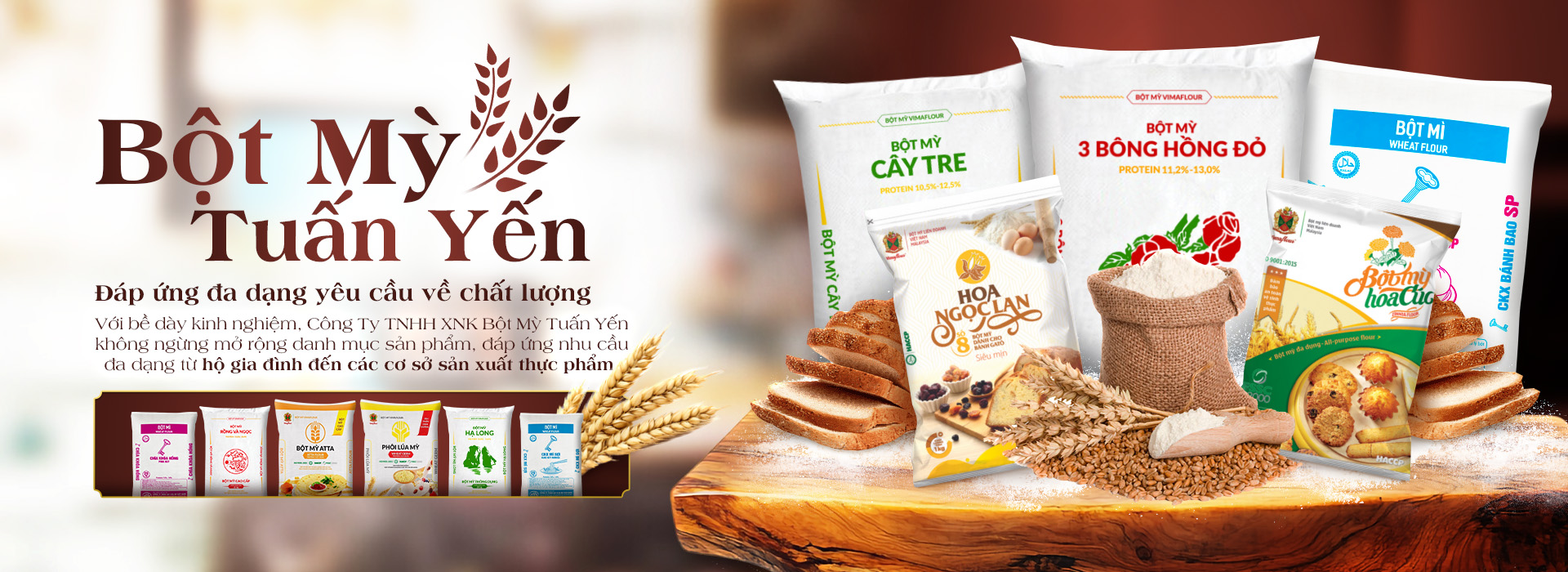 Công Ty TNHH XNK Bột Mỳ Tuấn Yến